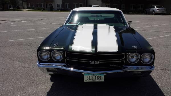 Used 1970 Chevrolet Chevelle SS396 this is a matching numbers car with factory AC | Mundelein, IL