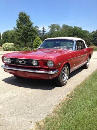 Used 1966 Ford Mustang GT-NICE CONVERTIBLE | Mundelein, IL