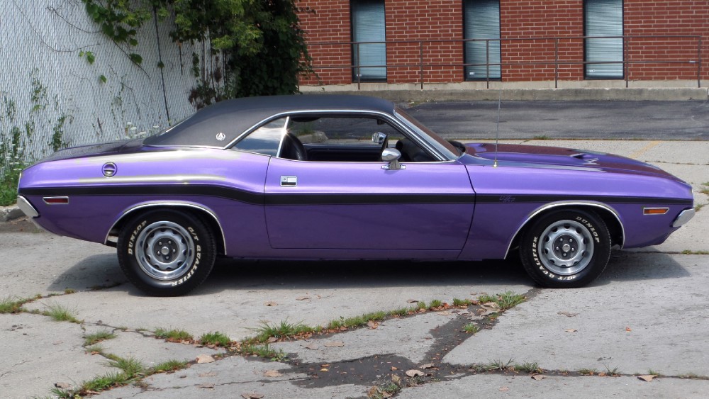 Used 1970 Dodge Challenger SE-SPECIAL EDITION-49,804 ORIGINAL MILES-PLUM CRAZY PURPLE W/440-SEE VIDEO | Mundelein, IL