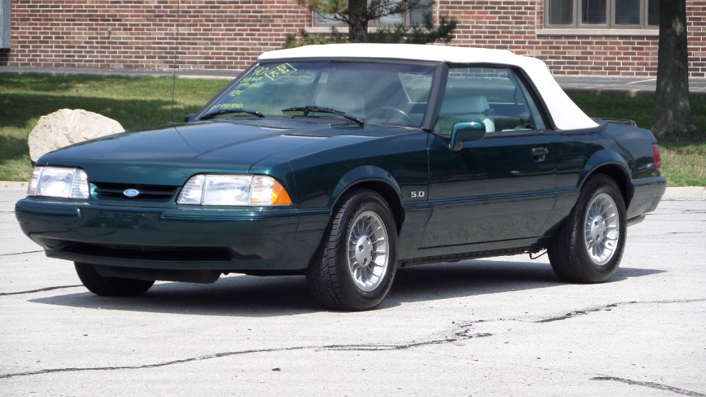 Used 1990 Ford Mustang LX 5.0 convertible-7 UP EDITION- ONLY 42,110 ORIGINAL MILES-SEE VIDEO | Mundelein, IL