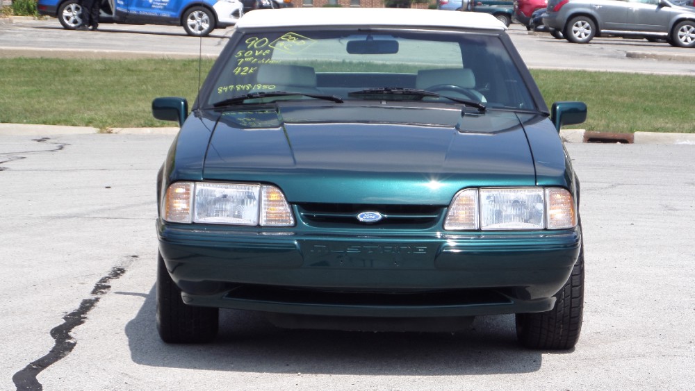 Used 1990 Ford Mustang LX 5.0 convertible-7 UP EDITION- ONLY 42,110 ORIGINAL MILES-SEE VIDEO | Mundelein, IL