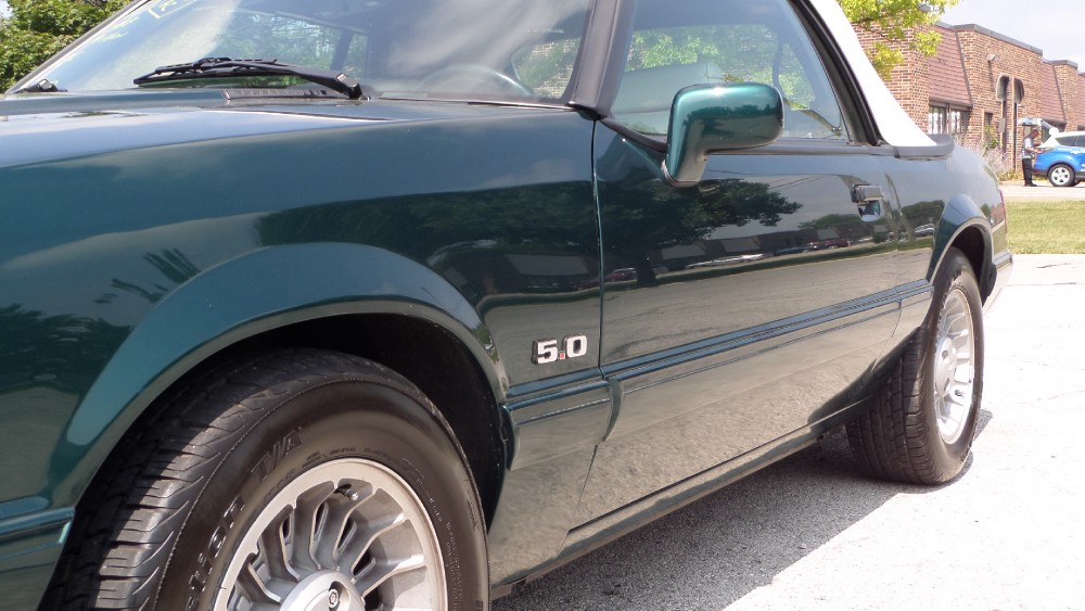 Used 1990 Ford Mustang LX 5.0 convertible-7 UP EDITION- ONLY 42,110 ORIGINAL MILES-SEE VIDEO | Mundelein, IL