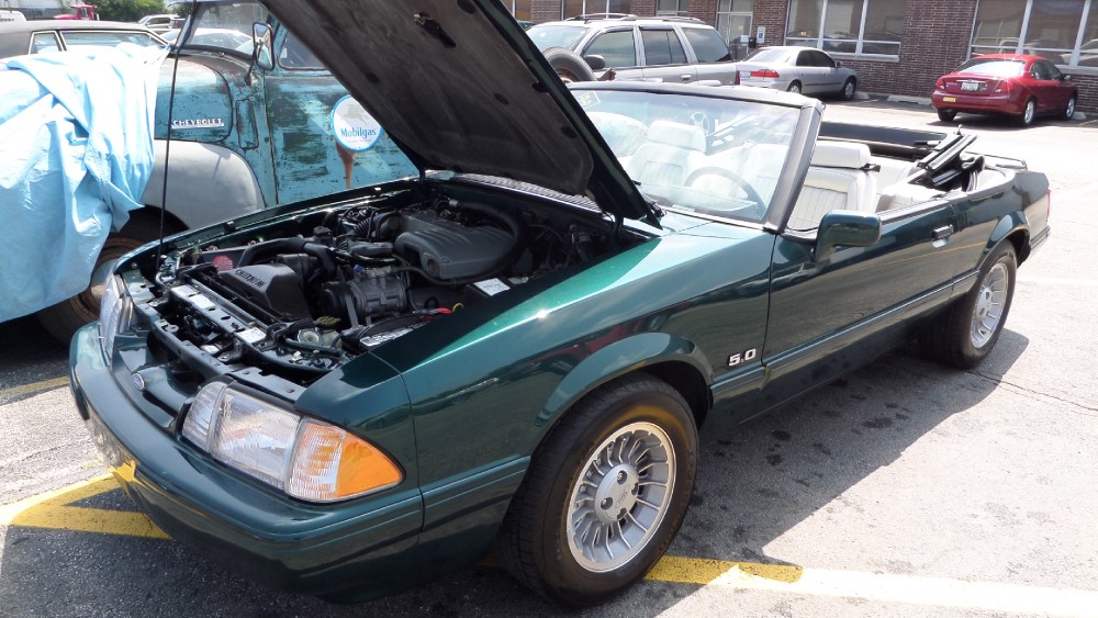 Used 1990 Ford Mustang LX 5.0 convertible-7 UP EDITION- ONLY 42,110 ORIGINAL MILES-SEE VIDEO | Mundelein, IL