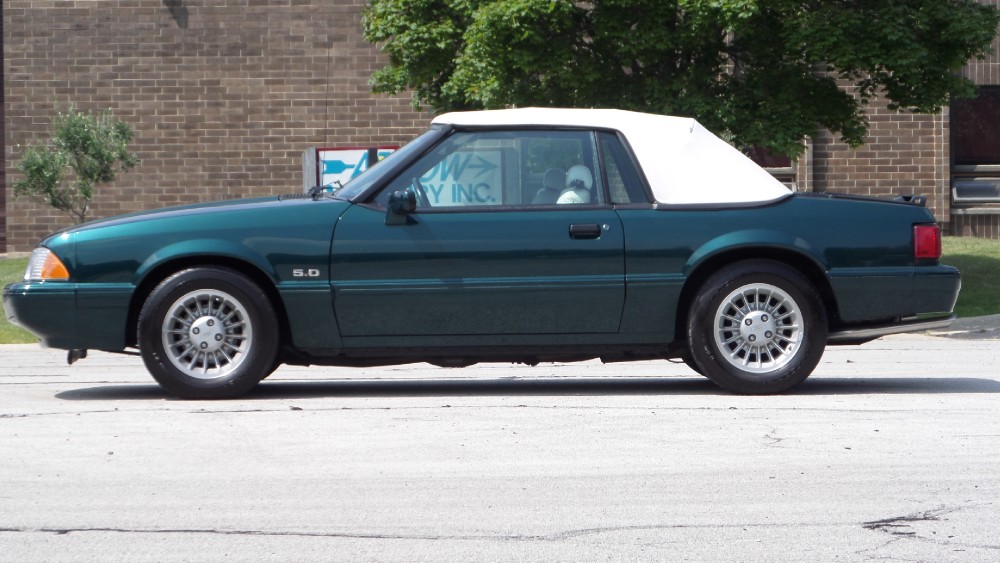 Used 1990 Ford Mustang LX 5.0 convertible-7 UP EDITION- ONLY 42,110 ORIGINAL MILES-SEE VIDEO | Mundelein, IL