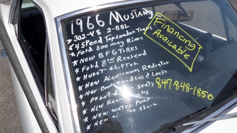 Used 1965 Ford Mustang 302-WITH 4 SPEED-FAST PONY | Mundelein, IL