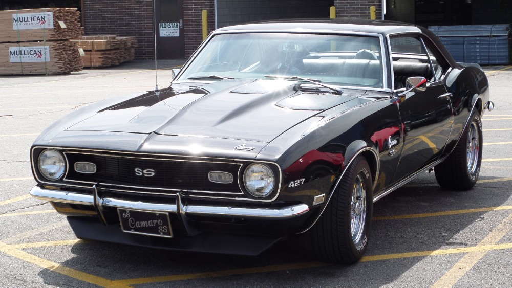 Used 1968 Chevrolet Camaro 427-BLACK ON BLACK-RESTORED CONDITION | Mundelein, IL