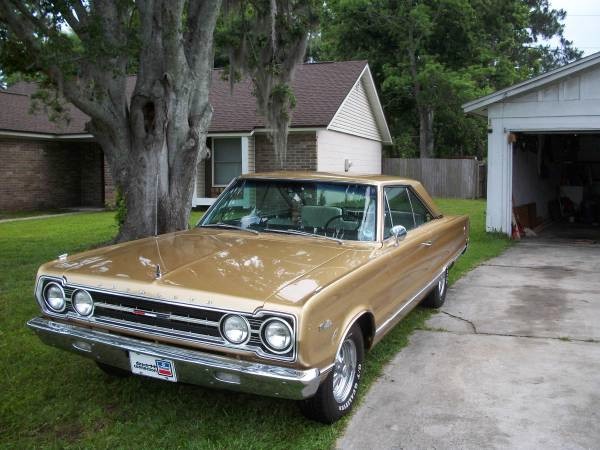 Used 1967 Plymouth Satellite FROM FLORIDA-NICE AND CLEAN 440-FREE SHIPPING | Mundelein, IL