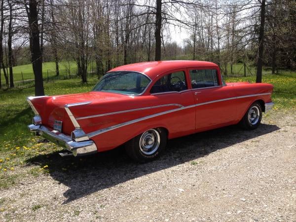 Used 1957 Chevrolet Bel Air 210 POST CLEAN DRIVER | Mundelein, IL