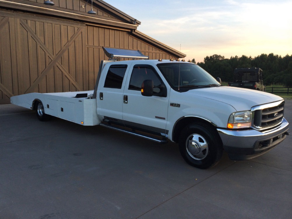 Used 2004 Ford F350 LARIAT RAMP TRUCK CAR HAULER | Mundelein, IL