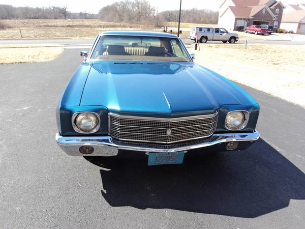 Used 1970 Chevrolet Monte Carlo DARK FATHOM BLUE-BEST YEAR MC | Mundelein, IL