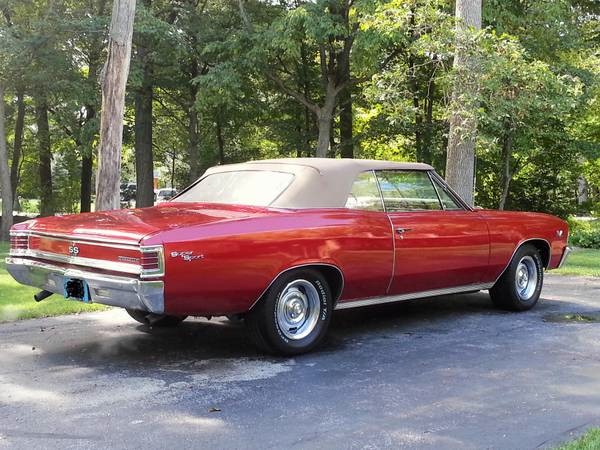 Used 1967 Chevrolet Chevelle SLICK CONVERTIBLE BIG BLOCK | Mundelein, IL