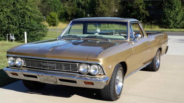1966 Chevrolet El Camino Rebuilt 283 Low Miles Rare 4 Speed