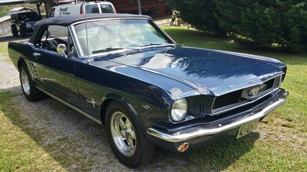 Used 1966 Ford Mustang MINT CONVERTIBLE PONY!! FRESH RESTO-FREE SHIPPING | Mundelein, IL