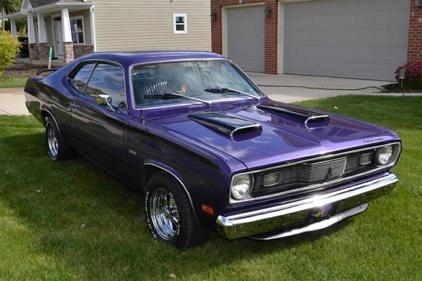 Used 1972 Plymouth Duster PLUM CRAZY PURPLE-360 CRATE ENGINE-ARIZONA CAR-SEE VIDEOS | Mundelein, IL