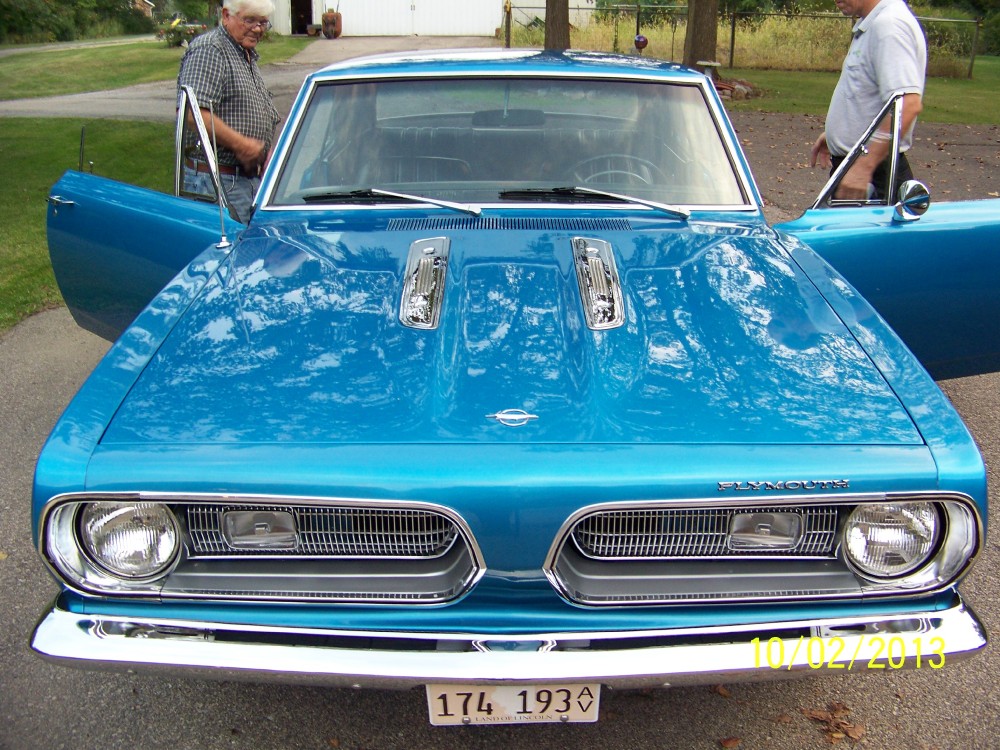 Used 1968 Plymouth Barracuda / Cuda RESTORED CUDA - ORIGINAL 318 V8- ELECTRIC BLUE METALLIC | Mundelein, IL