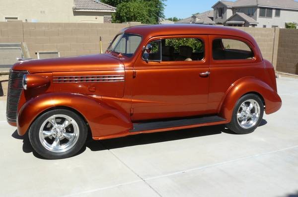Used 1938 Chevrolet Master Sedan CORVETTE LT1 FUEL INJECTED-Street Rod-FREE SHIPPING | Mundelein, IL
