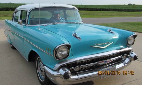 Used 1957 Chevrolet Bel Air RUST FREE-RARE CLASSIC-only 41,000 Original Miles-FREE SHIPPING | Mundelein, IL