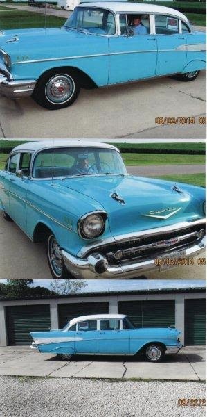 Used 1957 Chevrolet Bel Air RUST FREE-RARE CLASSIC-only 41,000 Original Miles-FREE SHIPPING | Mundelein, IL