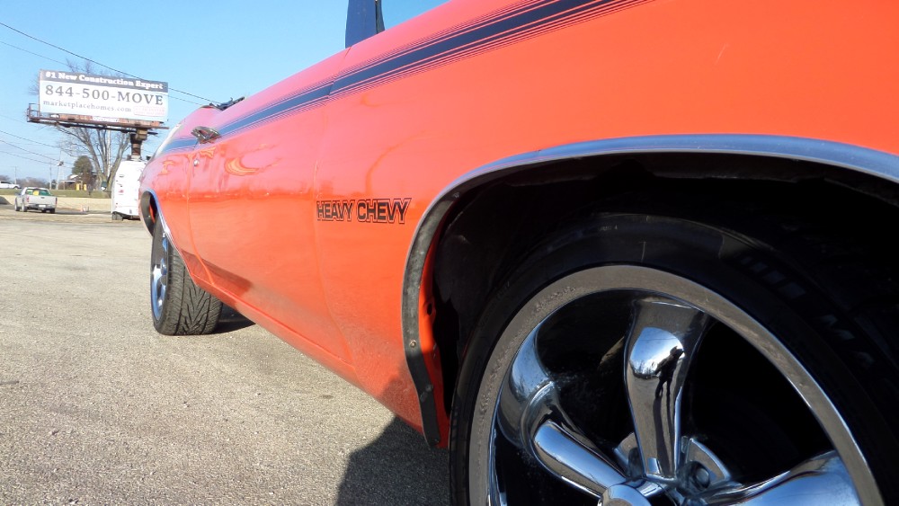 Used 1971 Chevrolet Chevelle CONVERTIBLE FUN FROM FLORIDA-HUGGER ORANGE-SEE VIDEO | Mundelein, IL