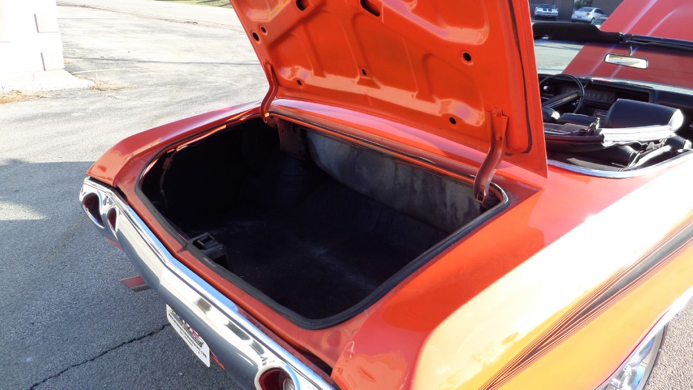 Used 1971 Chevrolet Chevelle CONVERTIBLE FUN FROM FLORIDA-HUGGER ORANGE-SEE VIDEO | Mundelein, IL