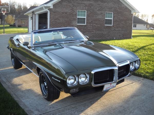 Used 1969 Pontiac Firebird CLEAN CONVERTIBLE RESTORED-SEE VIDEO'S | Mundelein, IL