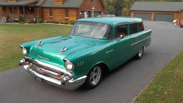 Used 1957 Chevrolet Wagon 2 DOOR-RESTORED-FREE SHIPPING | Mundelein, IL