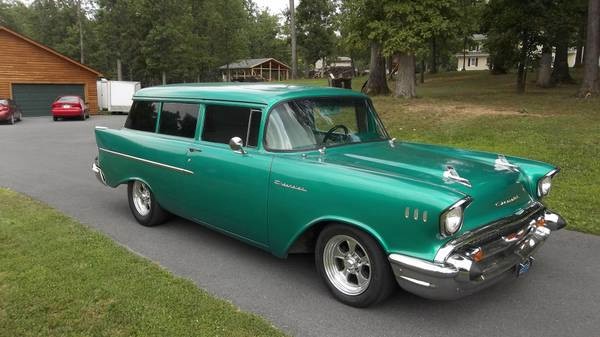 Used 1957 Chevrolet Wagon 2 DOOR-RESTORED-FREE SHIPPING | Mundelein, IL