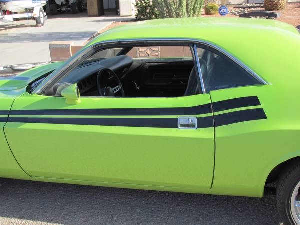 Used 1973 Dodge Challenger RT Tribute-SUB LIME-RUST FREE FROM ARIZONA-SEE VIDEO | Mundelein, IL