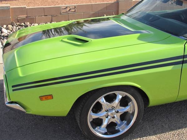 Used 1973 Dodge Challenger RT Tribute-SUB LIME-RUST FREE FROM ARIZONA-SEE VIDEO | Mundelein, IL