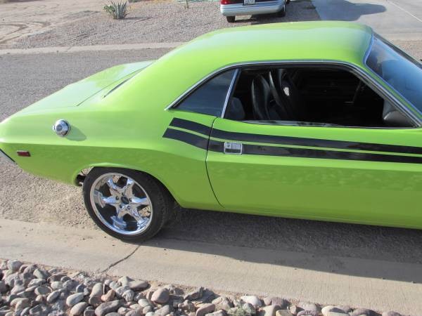 Used 1973 Dodge Challenger RT Tribute-SUB LIME-RUST FREE FROM ARIZONA-SEE VIDEO | Mundelein, IL