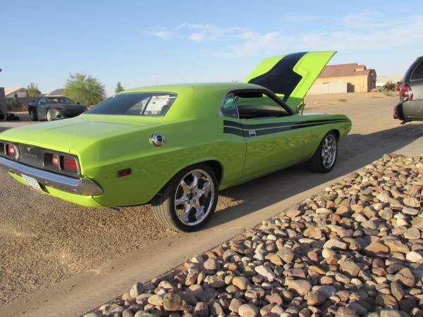 Used 1973 Dodge Challenger RT Tribute-SUB LIME-RUST FREE FROM ARIZONA-SEE VIDEO | Mundelein, IL