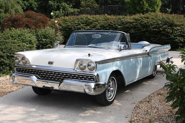 Used 1959 Ford Galaxie RETRACTABLE TOP-SEE VIDEO | Mundelein, IL