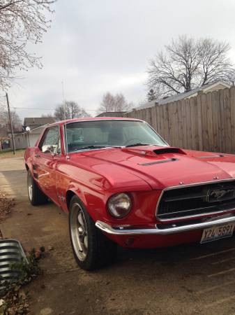Used 1967 Ford Mustang NICE RUST FREE DRIVER-100 MILES ON COMPLETE ENGINE REBUILD! | Mundelein, IL