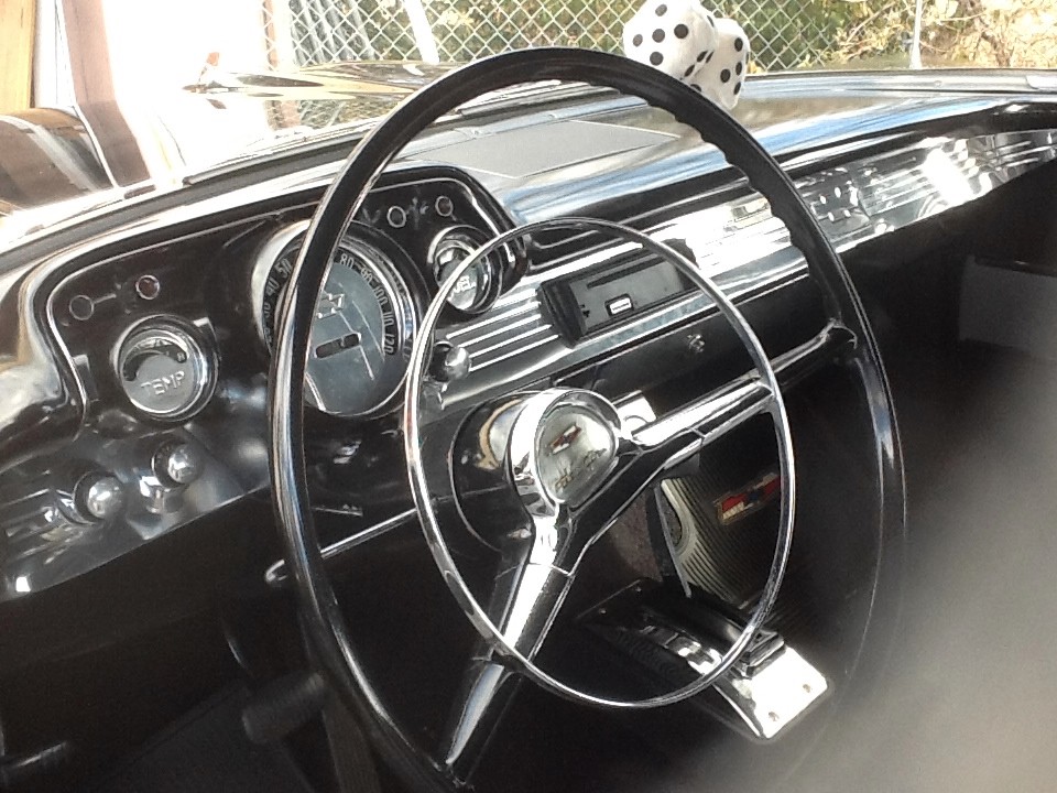 Used 1957 Chevrolet Bel Air REAL DEAL-BLACK BEAUTY | Mundelein, IL