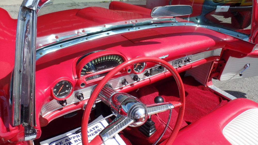 Used 1955 Ford Thunderbird RESTORED GROUND UP-NEW PAINT-VERY NICE CONDITION-RUST FREE-SOUTHERN CAR | Mundelein, IL