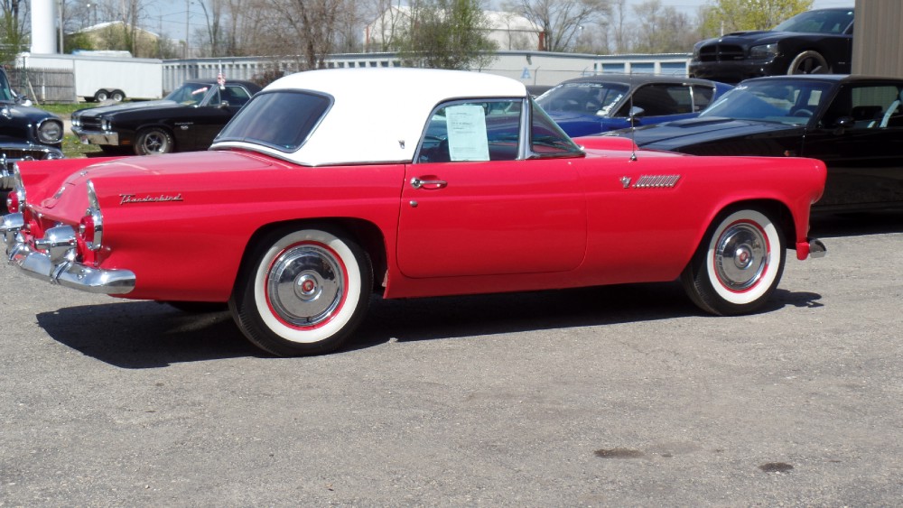 Used 1955 Ford Thunderbird RESTORED GROUND UP-NEW PAINT-VERY NICE CONDITION-RUST FREE-SOUTHERN CAR | Mundelein, IL