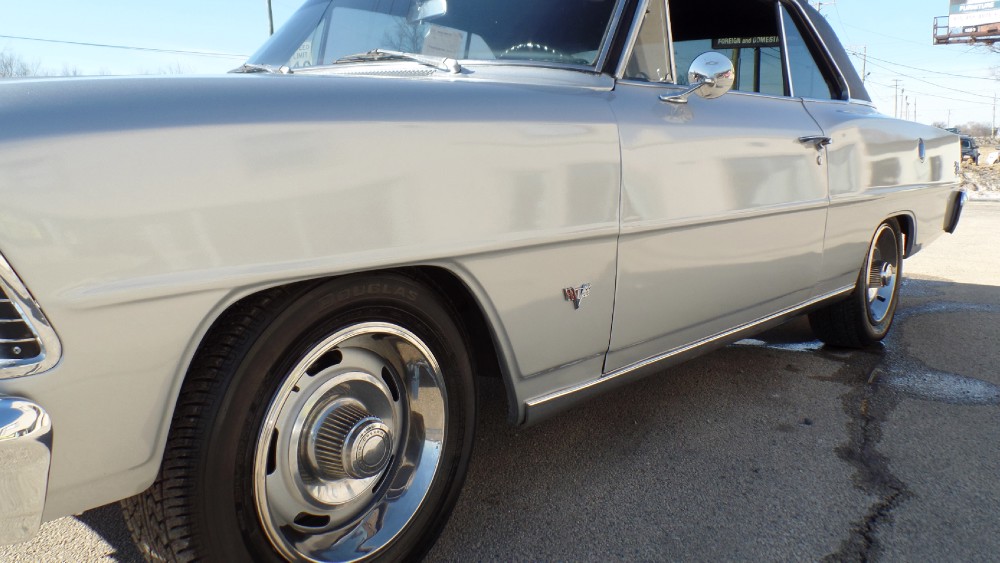 Used 1967 Chevrolet Nova SS LOOK-RESTORED NEW CORTEZ SILVER PAINT-FROM THE SOUTH-NO RUST-NEW AC-SEE | Mundelein, IL