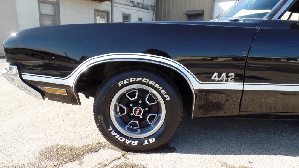 Used 1972 Oldsmobile 442 GREAT TRIPLE BLACK CLONE-ORIGINAL CUTLASS-SEE VIDEO | Mundelein, IL