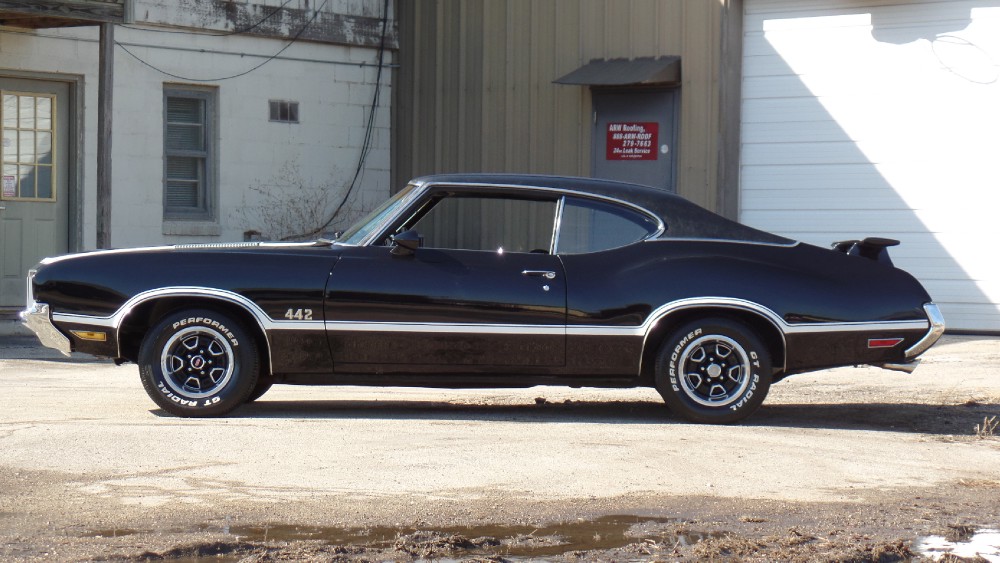 Used 1972 Oldsmobile 442 GREAT TRIPLE BLACK CLONE-ORIGINAL CUTLASS-SEE VIDEO | Mundelein, IL