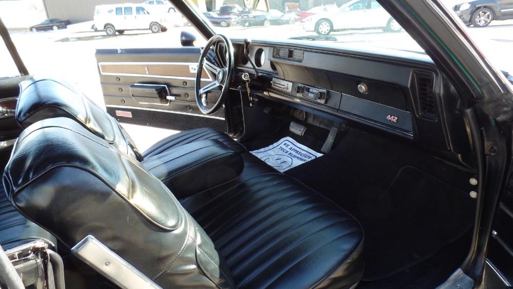 Used 1972 Oldsmobile 442 GREAT TRIPLE BLACK CLONE-ORIGINAL CUTLASS-SEE VIDEO | Mundelein, IL