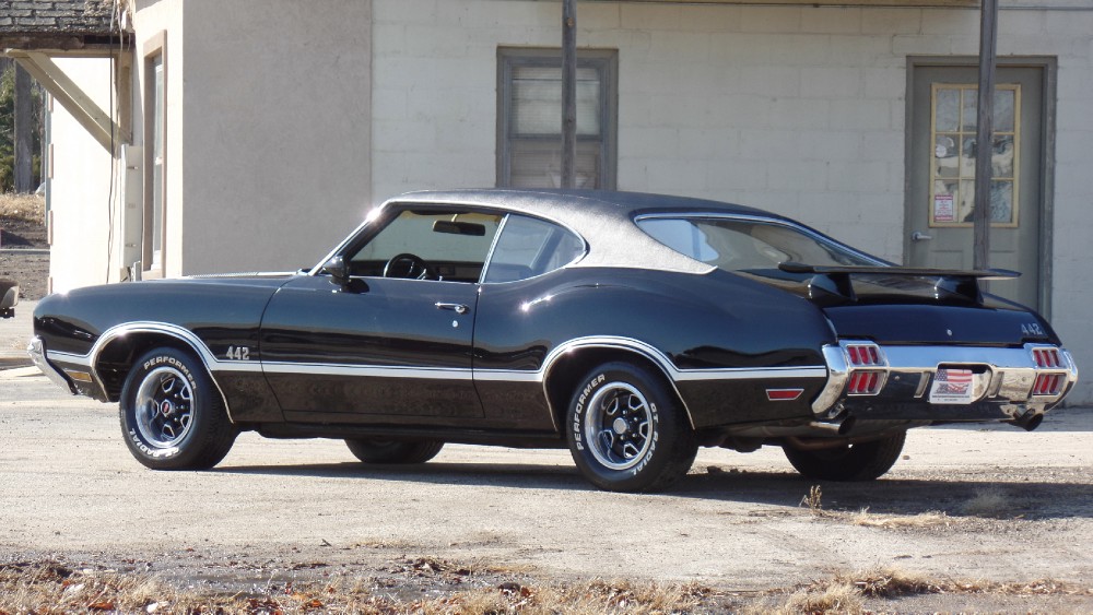 Used 1972 Oldsmobile 442 GREAT TRIPLE BLACK CLONE-ORIGINAL CUTLASS-SEE VIDEO | Mundelein, IL