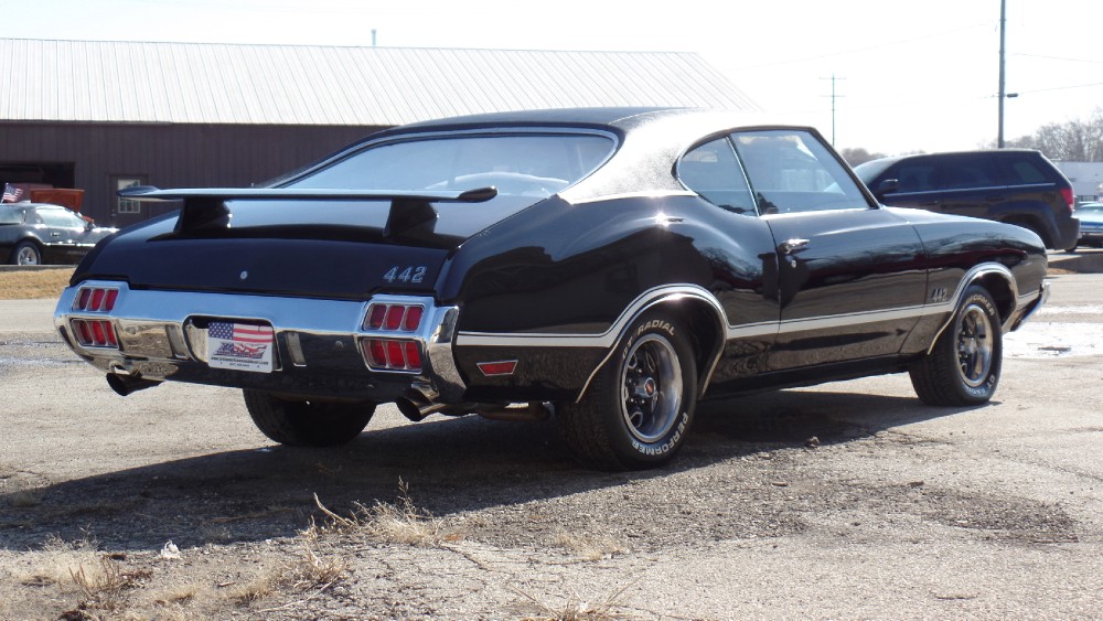 Used 1972 Oldsmobile 442 GREAT TRIPLE BLACK CLONE-ORIGINAL CUTLASS-SEE VIDEO | Mundelein, IL