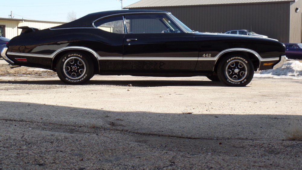 Used 1972 Oldsmobile 442 GREAT TRIPLE BLACK CLONE-ORIGINAL CUTLASS-SEE VIDEO | Mundelein, IL