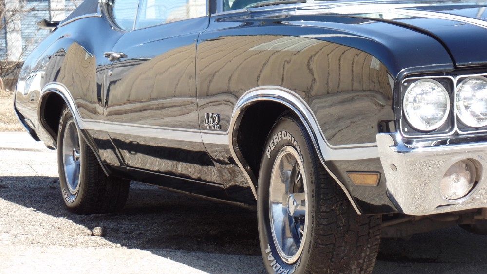Used 1972 Oldsmobile 442 GREAT TRIPLE BLACK CLONE-ORIGINAL CUTLASS-SEE VIDEO | Mundelein, IL