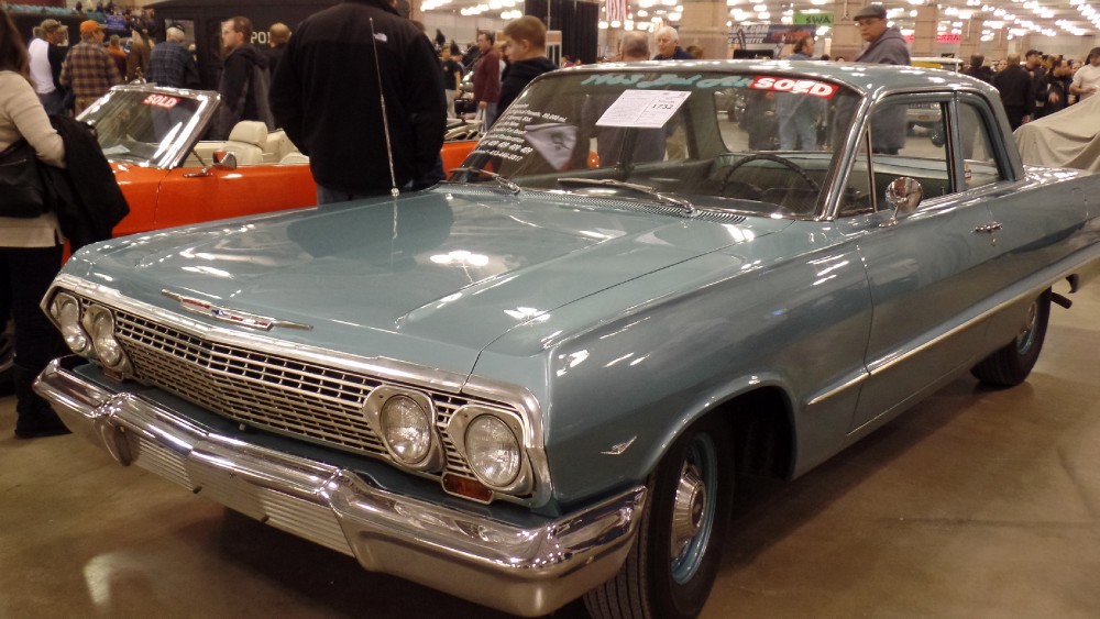 Used 1963 Chevrolet Bel Air VERY RARE-ALL ORIGINAL SHEETMETAL-RESTORED-SHE IS SO FINE MY 409 | Mundelein, IL