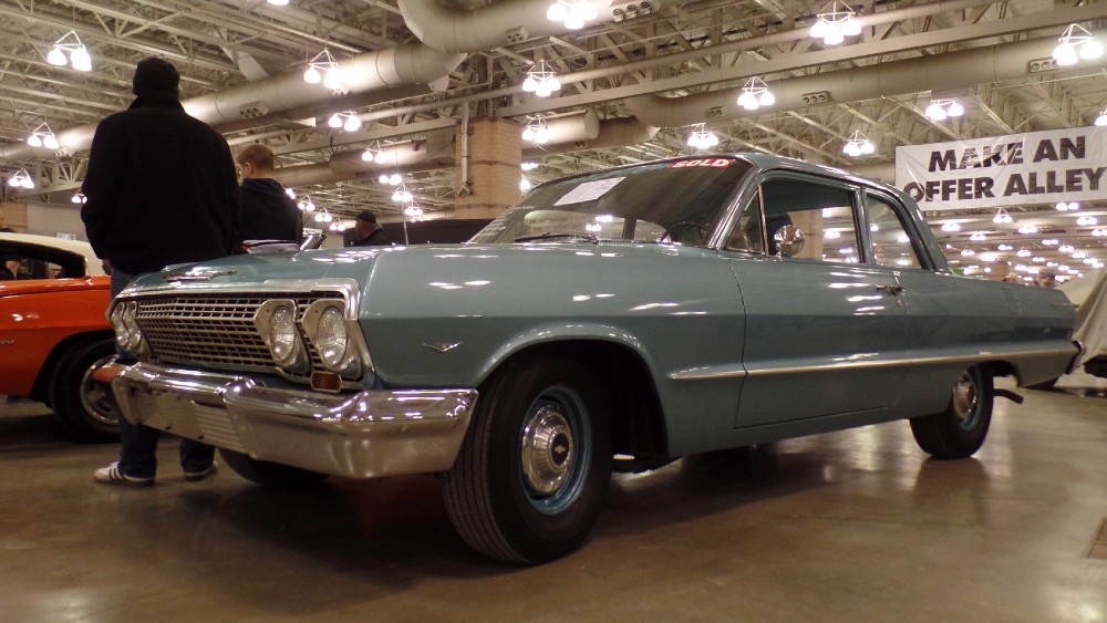 Used 1963 Chevrolet Bel Air VERY RARE-ALL ORIGINAL SHEETMETAL-RESTORED-SHE IS SO FINE MY 409 | Mundelein, IL