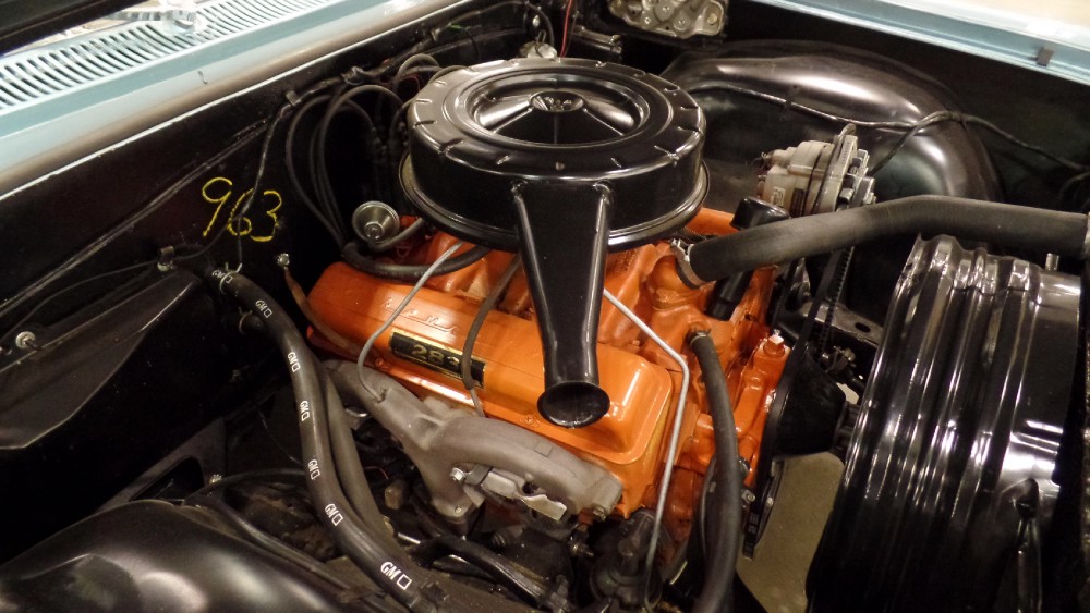 Used 1963 Chevrolet Bel Air VERY RARE-ALL ORIGINAL SHEETMETAL-RESTORED-SHE IS SO FINE MY 409 | Mundelein, IL