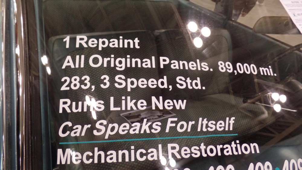 Used 1963 Chevrolet Bel Air VERY RARE-ALL ORIGINAL SHEETMETAL-RESTORED-SHE IS SO FINE MY 409 | Mundelein, IL