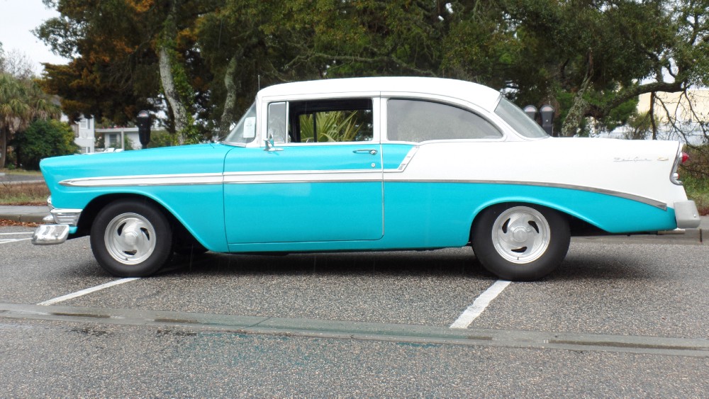 Used 1956 Chevrolet Bel Air RUNNING/DRIVING PROJECT BEL AIR-SOUTHERN CAR-EASY FINANCING-SEE VIDEO | Mundelein, IL