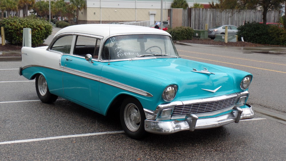 Used 1956 Chevrolet Bel Air RUNNING/DRIVING PROJECT BEL AIR-SOUTHERN CAR-EASY FINANCING-SEE VIDEO | Mundelein, IL